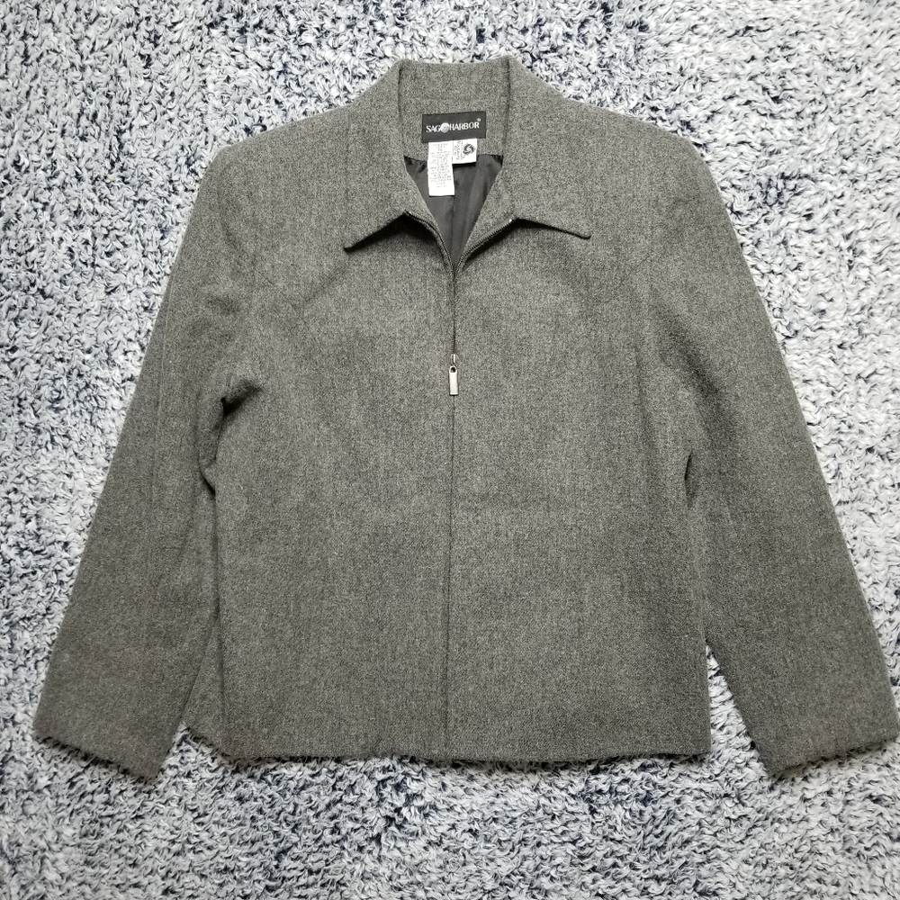 Sag Harbor Woolmark Blend Jacket